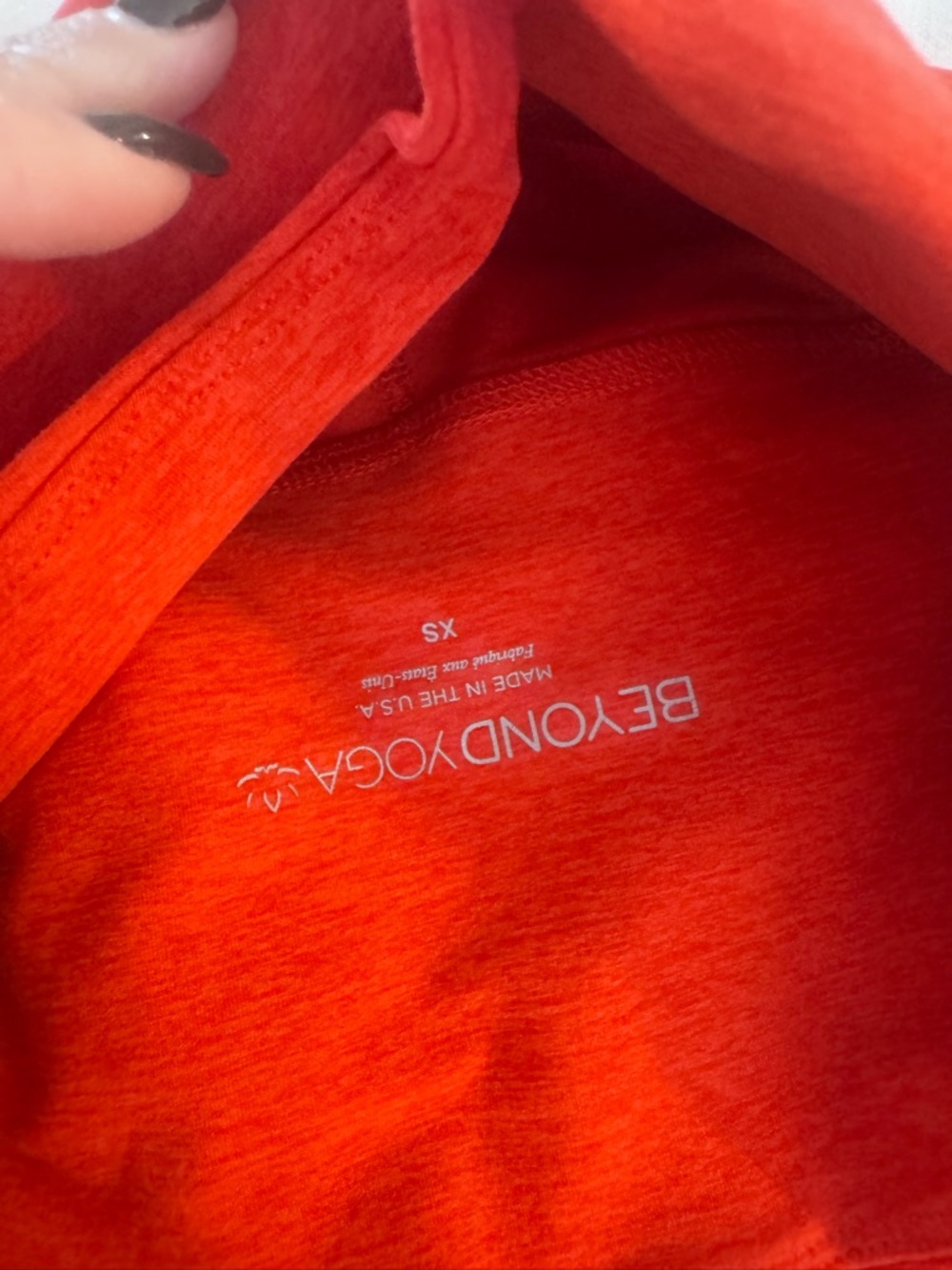 Red Beyond Yoga  size xs Set - Sports Bra + High-Waist Leggings - Picture 6 of 7